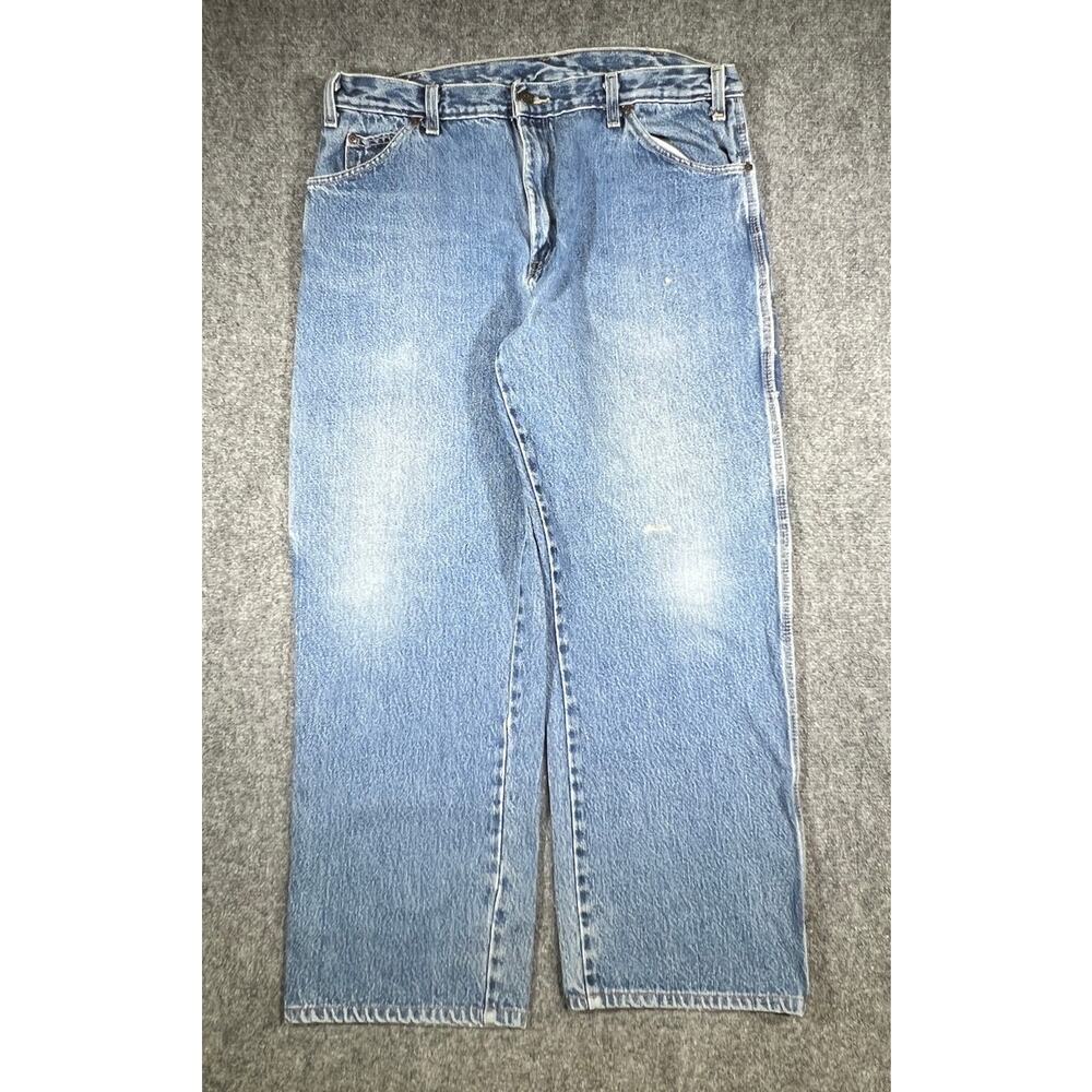 Baggy Dickies Carpenter Jeans 38x27 Loose Fit Denim Utility Pants
